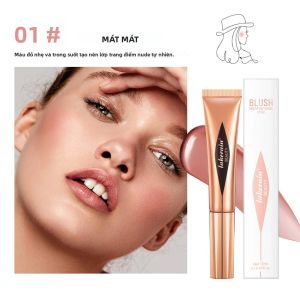 Phấn Má Hồng Đa Năng Làm Nổi Bật Khuôn Mặt Tạo Khối Tự Nhiên Dạng Thỏi Lâu Trôi Trang Điểm Dạng Lỏng Cho Nữ 12ml