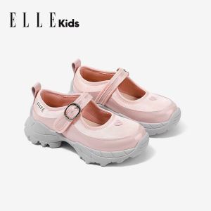Elle Kids Spring 2025 Sporty Mary Jane Sandals for Girls Children Casual Shoes Synthetic Leather Magic Tape Closure Daily Wear