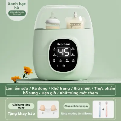 iicobear | Thiết Bị Hâm Sữa và Tiệt Trùng Chai Đa Năng