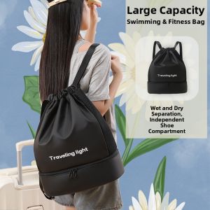 Large Waterproof Wet-dry Separation Durable Outdoor Swim Backpack