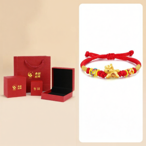 YANGCHUANGSHISHANG | Red Bracelet for Celebration and Gift Giving