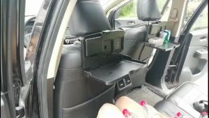 Folding Table Auto Car Back Seat Drink Food Cup Tray Holder Stand Car Back Seat Holder Childrens Writing table rear seat storage rack table boardCar dining table