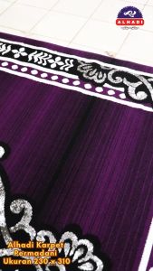 Alhadi Permadani 230 x 310cm Tebal 8mm Karpet Lantai Shabel Mobel Afbel Abstrak Modern Klasik