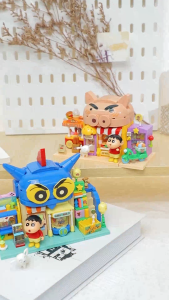 BALODY 21274 - Mô hình lắp ráp cửa hàng Hamburger Zaemon - 622 viên - KT 30x23x8cm