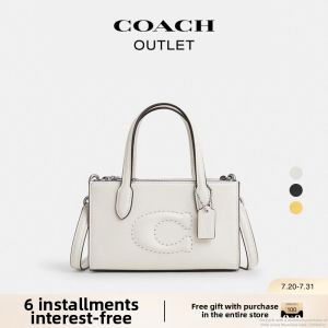 Coach | Mini Tote Shoulder Bag White