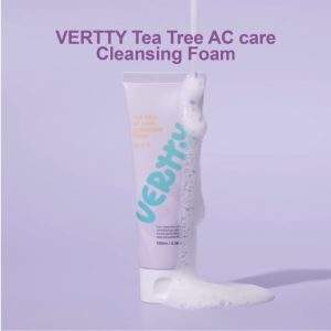 [VERTTY] TEE TREE AC Care Cleansing Foam - [เวอร์ทตี้] ทีทรี เอซี แคร์ คลีนซิ่ง โฟม