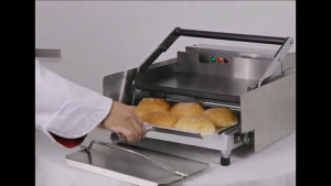 Máy nướng hamburger ASQ-212 công suất 2.4kW năng suất 12 chiếc/lần