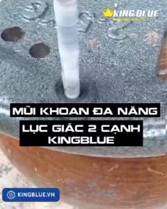 Mũi khoan đa năng lục giác khoan tường gạch men đá bê tông sắt kingblue sắc bén chắc chắn