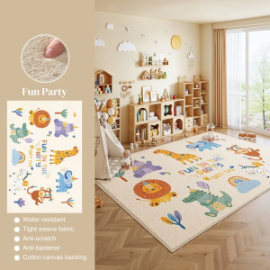 Cozylant Oreo Kid Rug / Water Resistant Carpet / Waterproof Rug / Area Carpet Rug / Living Room Carpets / Rugs for Kid Room / Customizable Rug