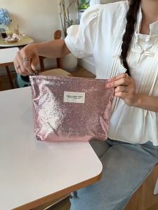 ShopAt.Two[BG-911] กระเป๋าคลัทช์ กระเป๋าเครื่องสำอาง แบบพกพา