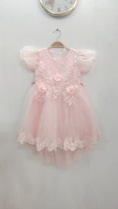 Elegan Gaun Pesta Formal Dengan Wedding Flower Princess Dress Anak Perempuan Baju Bunga