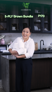 GOGREEN MNL. 5 Ply Tissue Roll Siguradong Matibay 5-PLY Thickest Recycled Paper Makapal