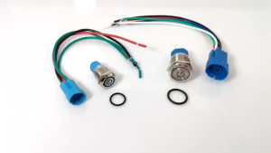 สวิตซ์ VIPแบบกดon/off12mm และ16mm แบบกดติด/กดดับ มีไฟแสดงแสดงสถานะ