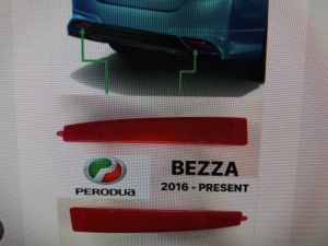 Original Perodua Bezza 16-18 Rear Bumper Reflector L/R (G)