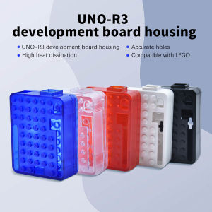 KEYESTUDIO ABS Shell High Heat Dissipatione UNO-R3 Development Board Case For Arduino UNOR3 Protect Compatible With Lego Blocks