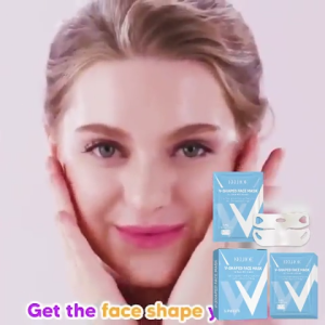 EELHOE Hang-ear V-shaped facial mask moisturizes brightens and firms the skin easy to fit