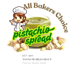 Crunchy Pistachio Spread 1kg | Pistachio Butter Spread for Baking Dessert Topping