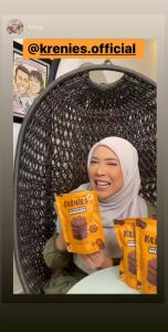 KRENIES (KREKERS BROWNIES) - CEMILAN MANIS CRISPY BROWNIES KERING VARIAN CHOCO CHEESE 60GR