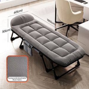 Portable Multifunctional Folding Single Bed