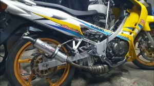 Knalpot ABRT20 Motor 2Tak Suzuki Satria110 120 Hiu