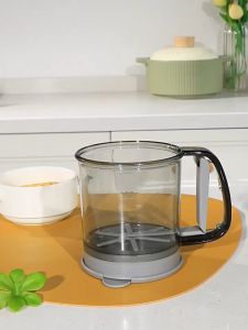 [Datz] Semi-Automatic Flour Sieve Hand-Held Sifter Shaker Cup Shape Flour Filter 面粉筛 Penapis Tepung Tangan - KW35