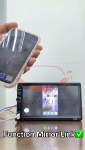 [JIMAT KINGS] Car MP5 Player 7018B 7" Inch TFT Screen Double 2 DIN Car FM Stereo Radio Bluetooth USB/TF