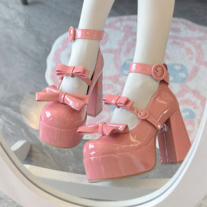 Fairy Godmother Original Contract Doll Lolita Chunky Heel Lolita High Heel Platform Womens Shoes