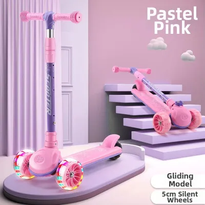 2-12 Year Old Kids Music Scooter with Seat