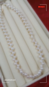 [ Woosilver ]   Chuỗi Ngọc Trai - Cổ Điển - Secondhand - NTN15