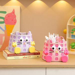 Đồ Trang Trí Văn Phòng Dễ Thương Dung Tích Lớn Cốc Đựng Bút Kín Đồ Trang Trí Bàn Làm Việc Đồ Trang Trí Kinh Doanh Đồ Trang Trí Nhà Cửa