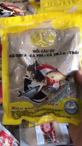 Cám Câu Cá D2 - Mồi câu cá D2 siêu nhạy câu cá rô chép trôi