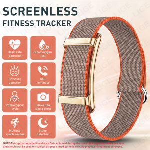 LIGE | LIGE 2026 New No Screen Smartwatch Smart Band Multi Sport Modes Wristbands Heart Rate Blood Oxygen Sleep Monitor Fitness Tracker