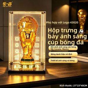 light your bricks | Hộp Lưu Trữ và Hiển Thị Chống Bụi