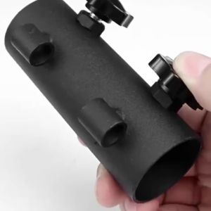 Outdoor Camping Adjustable Canopy Pole Holder Large Diameter Bracket Camping Tent Canopy Accessories Strut Fixing Tube Base