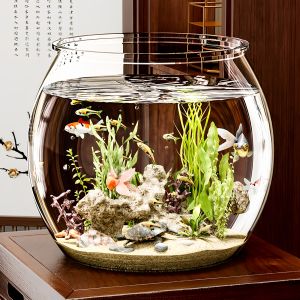 Jiaxun | Thick Clear Glass-like Small Fish Tank