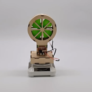 Mô Hình Lắp Ráp Quạt Cảm Biến Tự Bật Chạy Bằng Motor Sử Dụng Pin Đồ Chơi Giáo Dục Stem Bằng Gỗ
