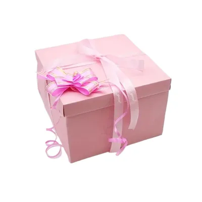 Valentines Day Birthday Wedding Anniversary Gifts Surprise Explosion Box Handmade Assembled Snack Gift Box For DIY Christmas