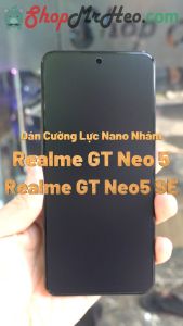 Dán Cường Lực Nano Dẻo Realme GT Neo5 / GT Neo 5 - Realme GT Neo 5 SE / Neo5 SE - Realme GT3 (Trong Và Nhám)