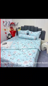 🌇SIÊU ĐẸP🌇Bộ Ga Gối Lụa Lyocell Viscose Thoáng Mát Mềm Mịn Chăn Chần Bông Cao Cấp _ Nemtot Bedding