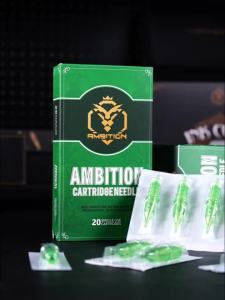 Ambition Forest-G Tattoo Cartridge 20pcs Round Liner Shader Magnum Tattoo Needle RL RM 0.25mm 0.3mm 0.35mm Tattoo Machine Supply