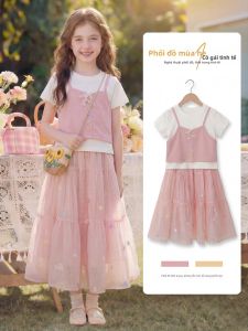 SHANGLEXIONG | Đầm Công Chúa Thời Trang Cho Bé Gái Siêu Nhẹ