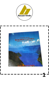 Buku Salinan Lontar Rukmini Tattwa Agama Hindu IB Bajra