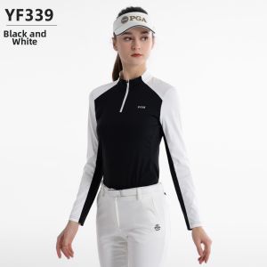 PGM | 2026 Autumn Womens Long Sleeve Golf Polo T-Shirt & Pants Set