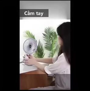 Quạt mini đa năng 3 trong 1: Để bàn – Kẹp – Treo tườngquạt mini xoay 360 độquạt sạc usbquạt kẹp đầu giườngquạt mini kẹp bànquạt tiện dụng mini quạt mini phòng ngủ