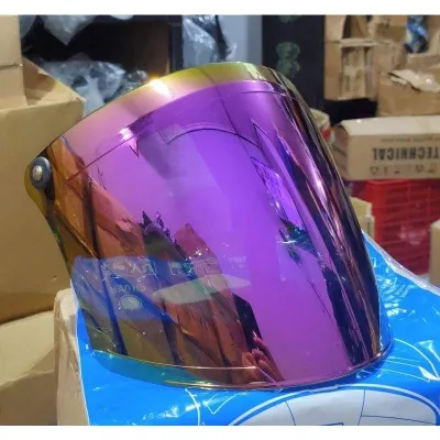 KACA HELM BOGO-RETRO VISOR VENOM INJAK ORIGINAL COATING