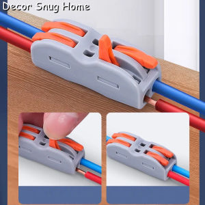 【On Sale】5Pcs Universal Wiring Cable Connector Fast Wire Wiring Connector Push-in Terminal Block