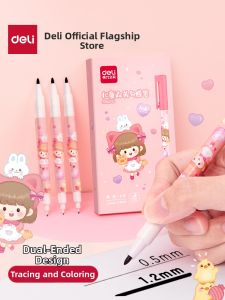 deli | Children Fine Liner Doodle Drawing Marker Pen