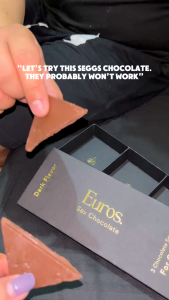 Euros Chocolate for Couples - Dark Chocolate - Gift for Him & Her Dessert Snack Healthy Chocolate