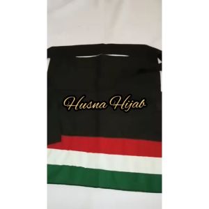 [HUSNA HIJAB] Cadar Bandana Palestine / Cadar Palestina