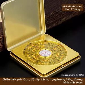 YISHUIGE | La bàn Phong thủy Chính xác Cao và Tự động Dễ mang theo